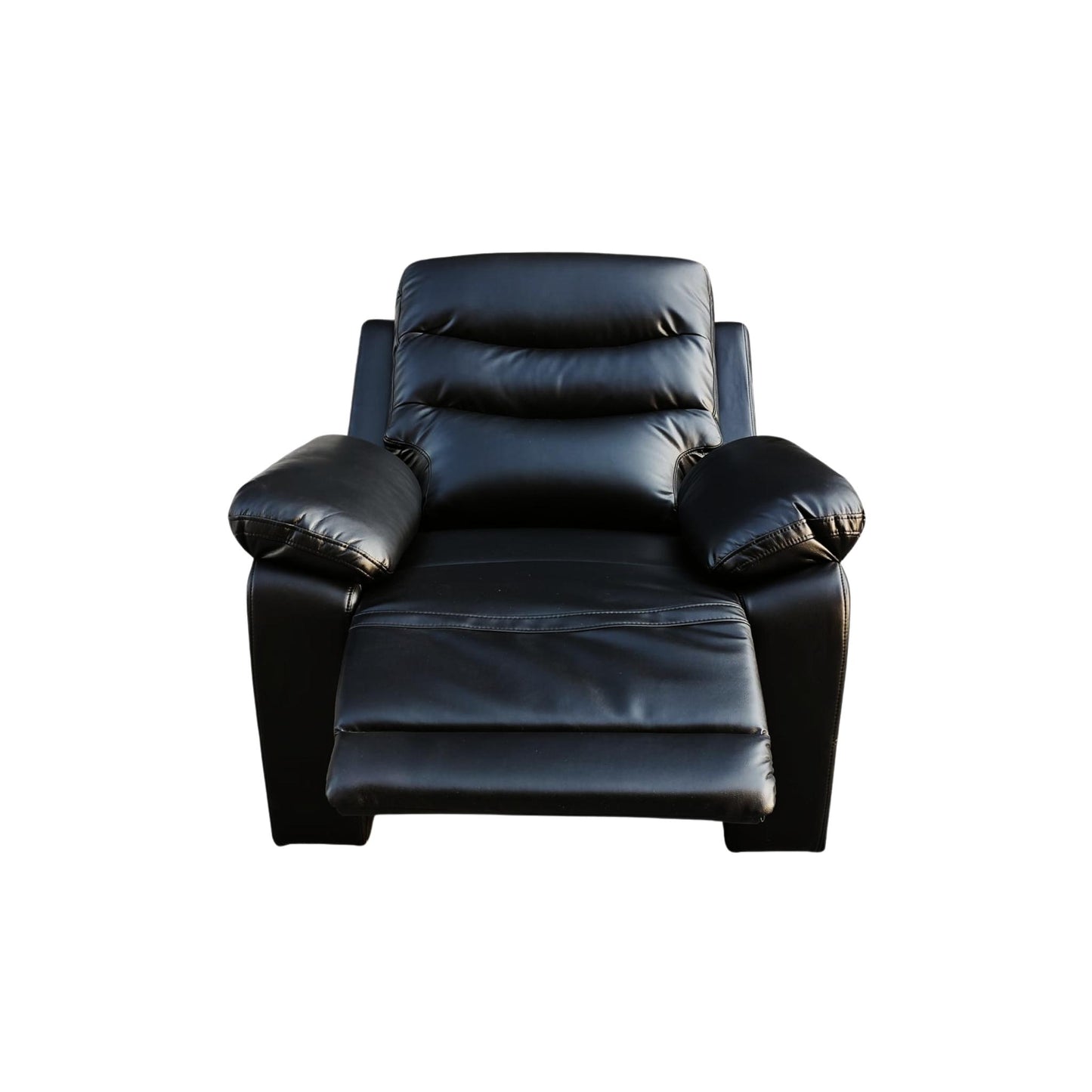 London Single Black Electric Recliner