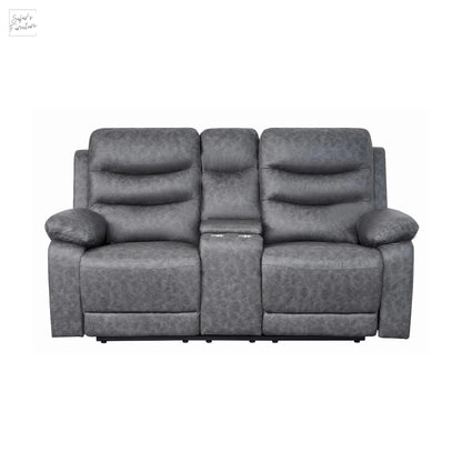 London 2 Seater Grey Electric Recliner My Store