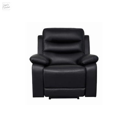 London Single Black Electric Recliner My Store