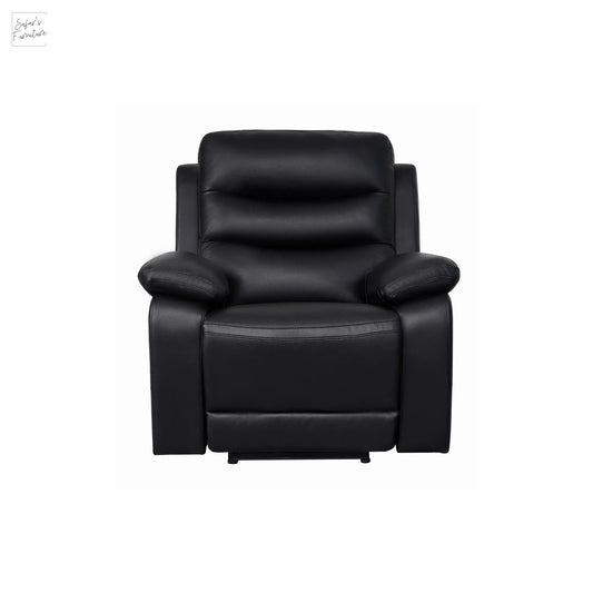 London Single Black Electric Recliner My Store