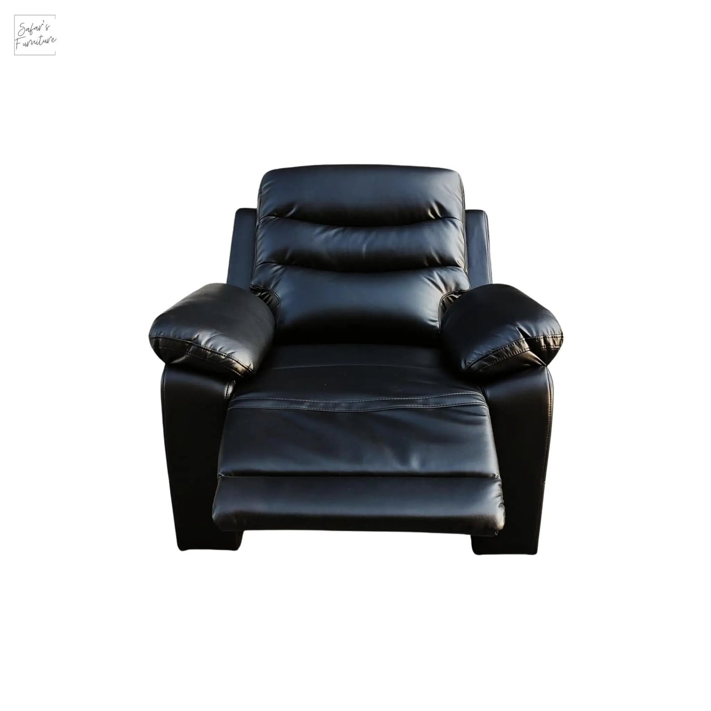 London Single Black Electric Recliner My Store