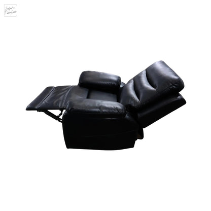 London Single Black Electric Recliner My Store